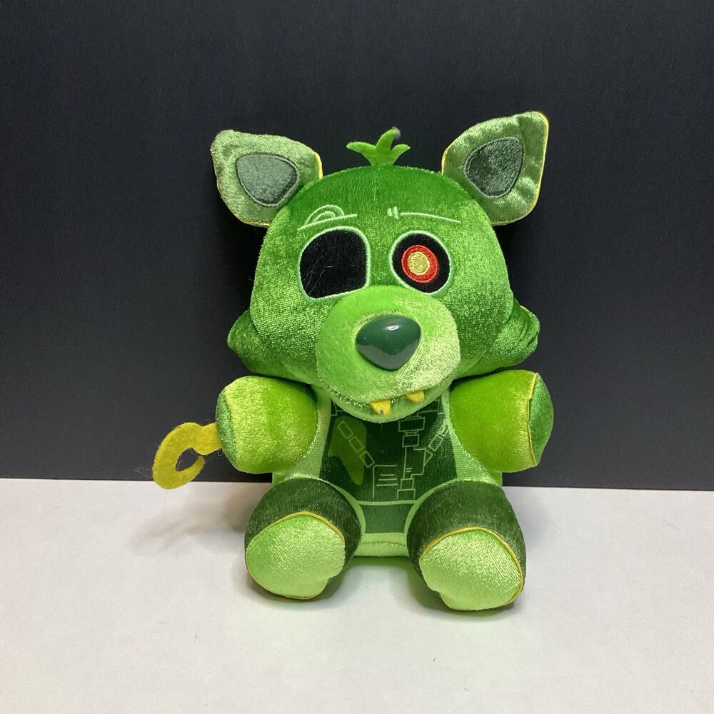 2022 FUNKO FIVE NIGHTS AT FREDDY'S 8" RADIOACTIVE FOXY PLUSH STUFFED ANIMAL